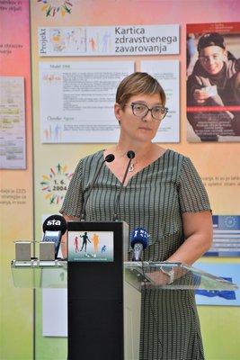 Irena Ilešič Čujovič, predsednica Upravnega odbora ZZZS