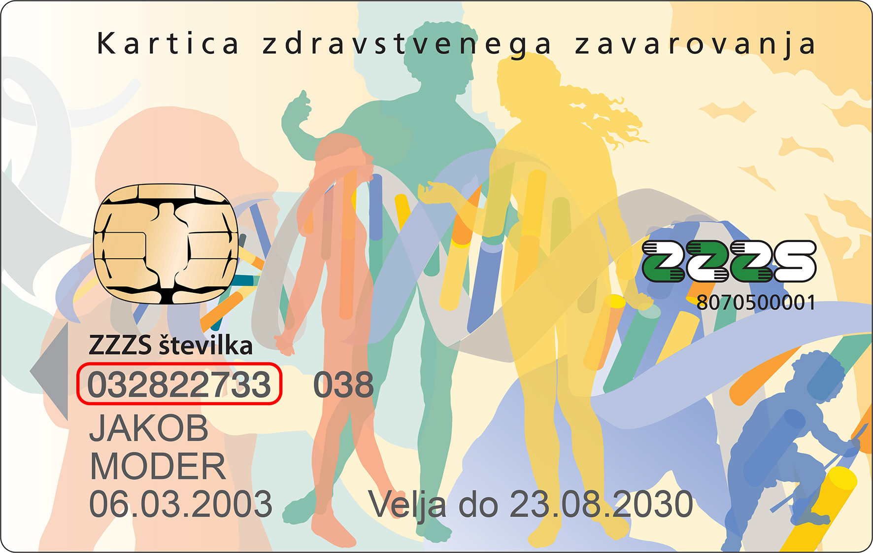 Kartica zdravstvenega zavarovanja